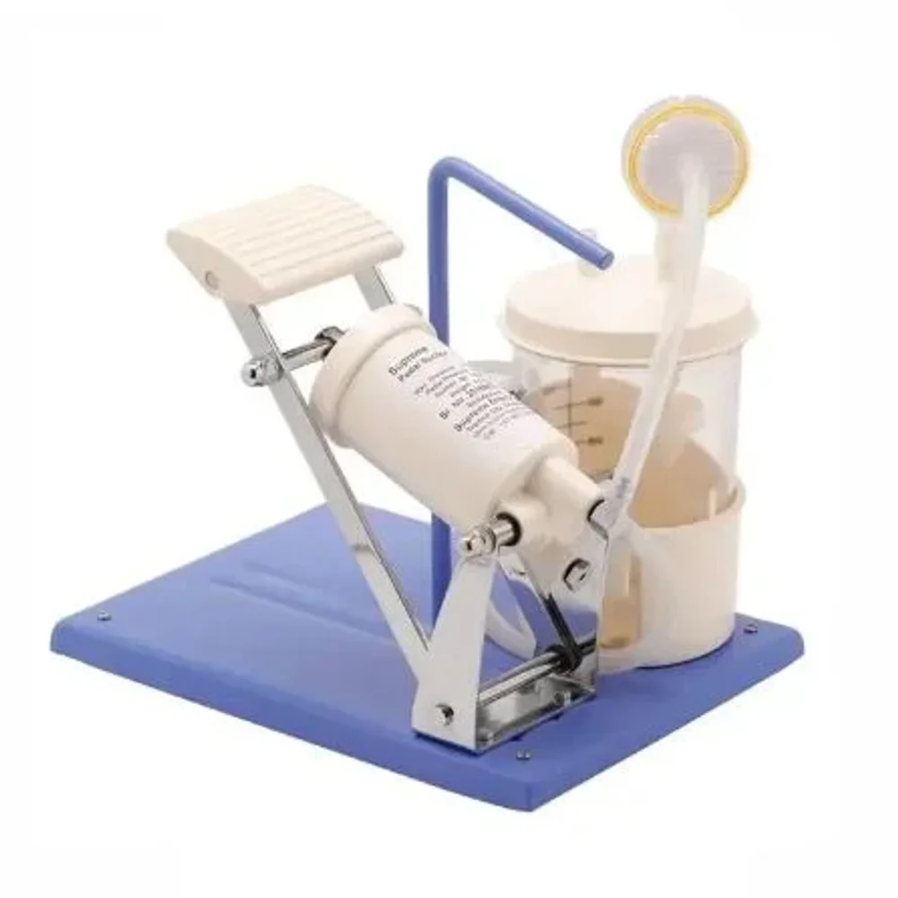 Supreme Manual Foot Operated Suction Machine - Healthcare & Medical by Accurate Surgicals