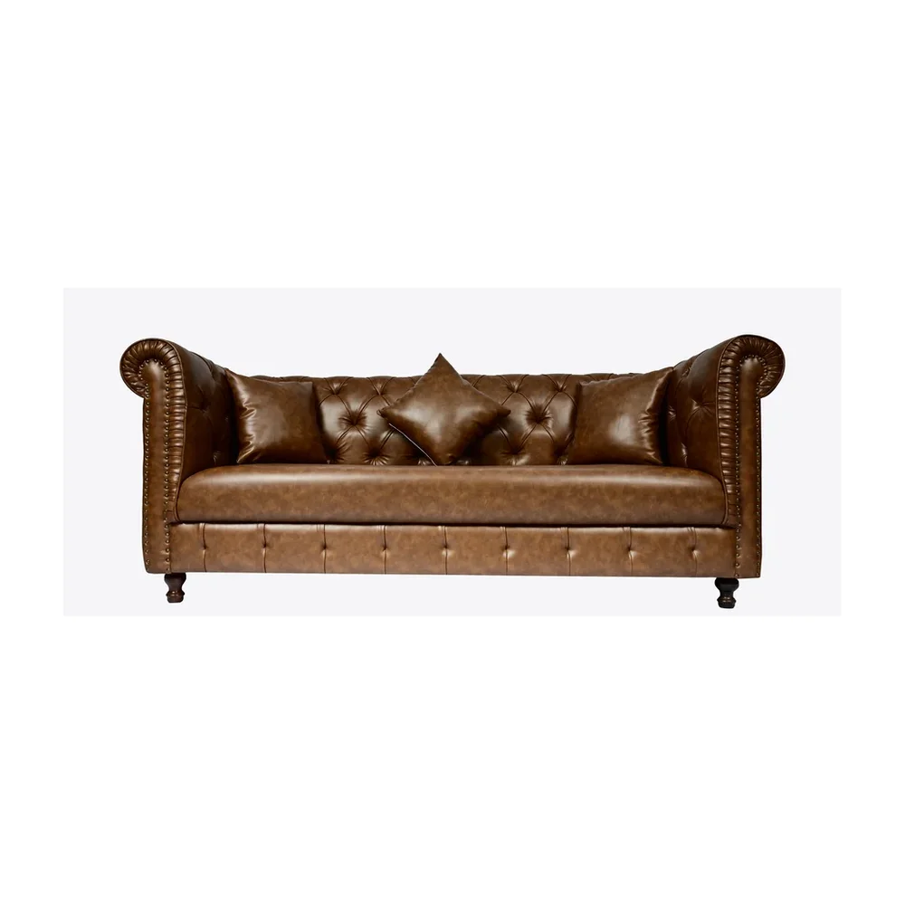 Leatherite Standard Sofa - Furniture & Interiors by Wooden Owl Design Pvt. Ltd.