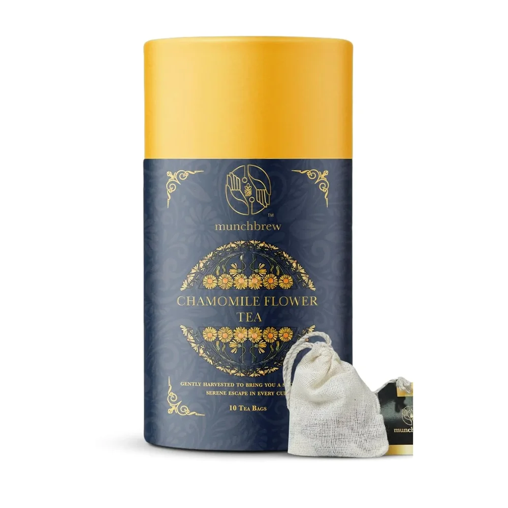 MunchBrew Chamomile Tea Bags - Food & Agriculture by Innoskape India Pvt. Ltd.