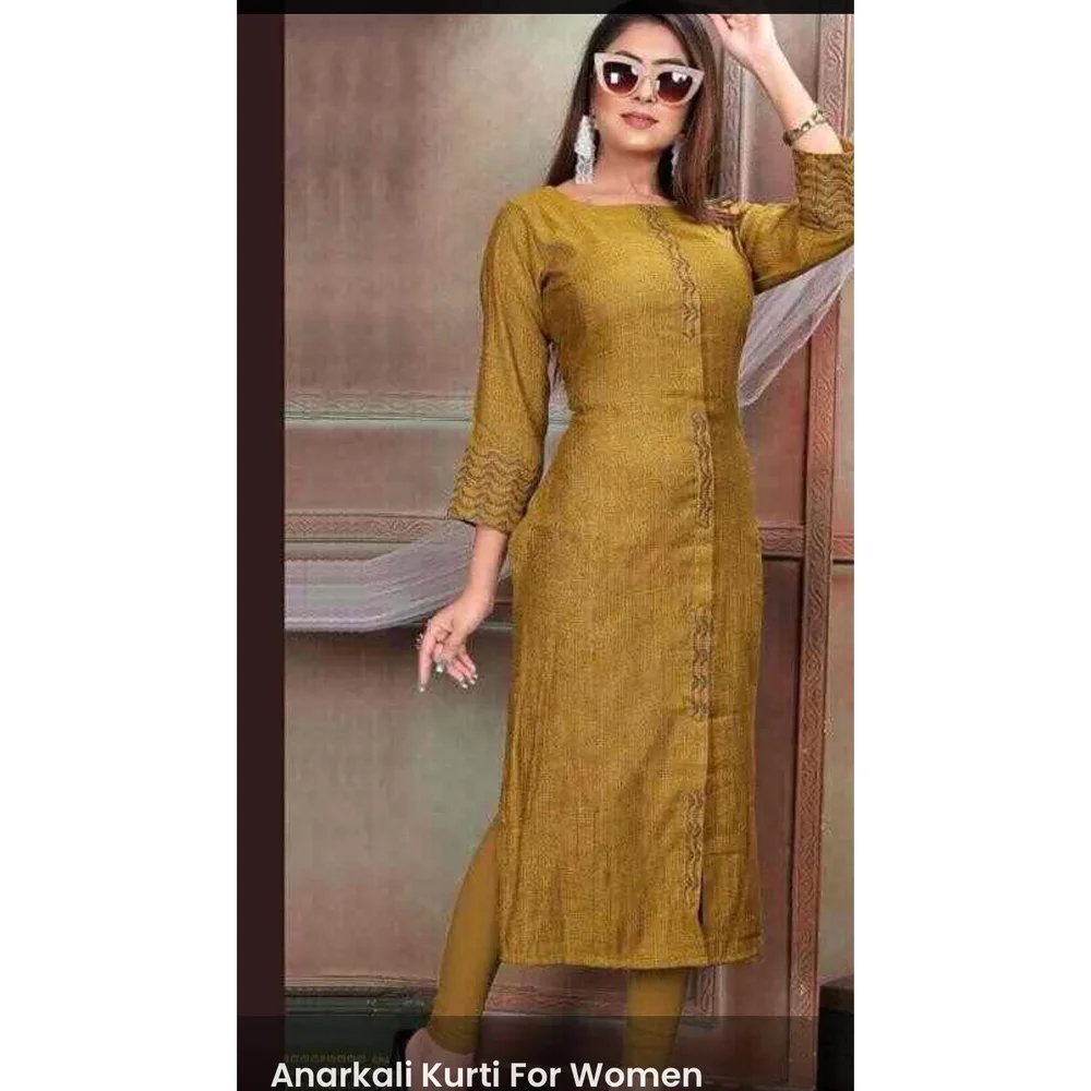 Anarkali Kurti for Women - Textiles & Apparel by Trendz Collection