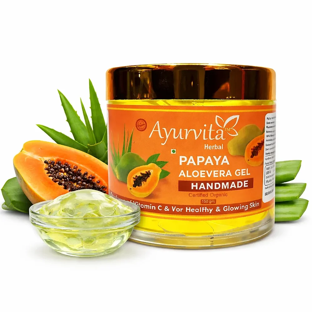Ayurvita Herbal Aloevera Papaya Gel - Beauty & Personal Care by Ayurvita Life Pvt. Ltd.