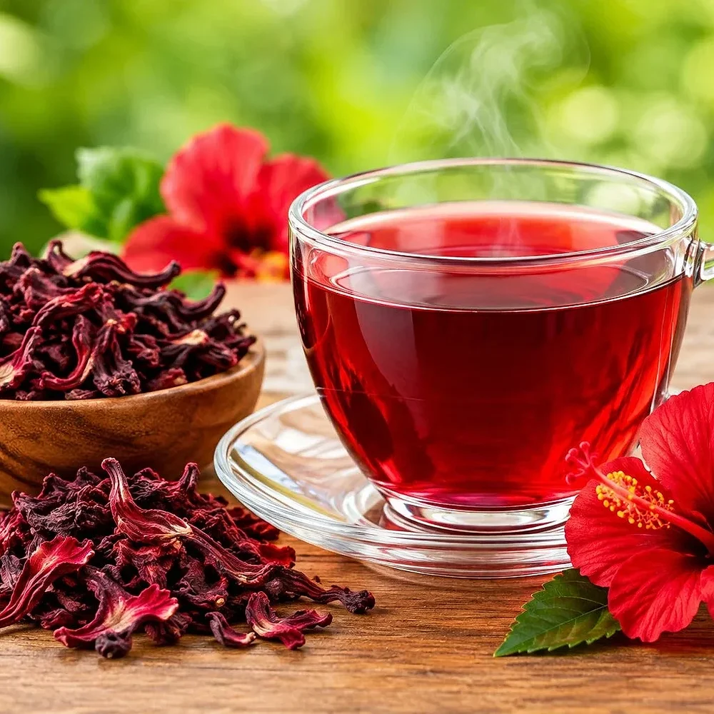 Herbal Hibiscus Tea - Food & Agriculture by Svm Organics Pvt. Ltd.