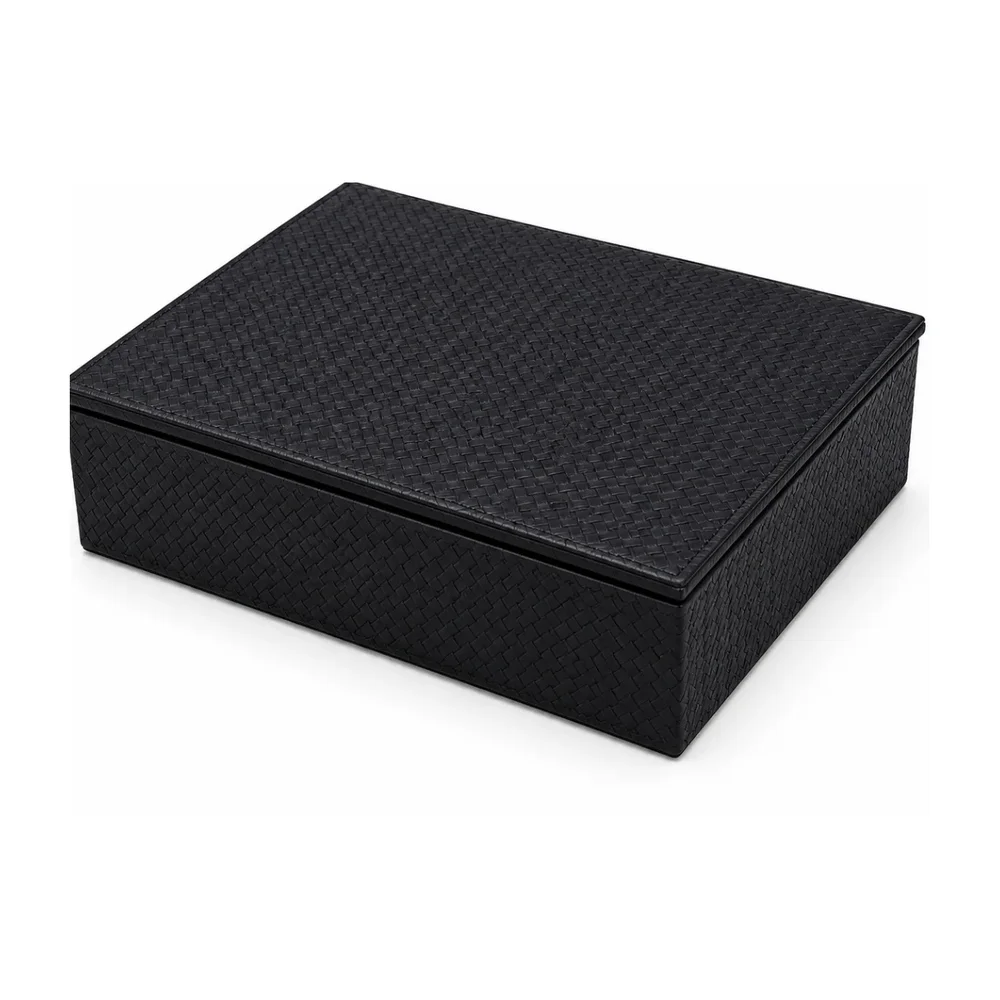 Leather Box Organizer - Home & Kitchen by SB Leather & Home Furnishing LLP