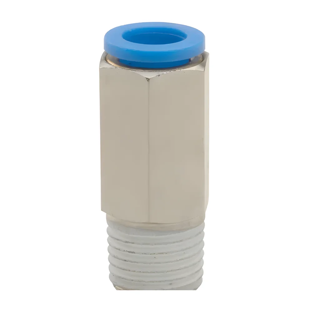 Janatics WP2111251 Stainless Steel Male Pneumatic Connector - Plastics & Rubber by Shravan Industrial Solutions