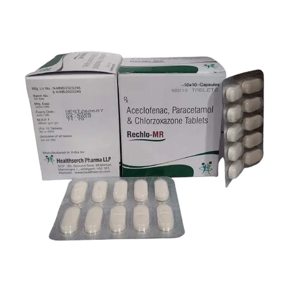 RECHLO Analgesic Anti-inflammatory Tablets - Healthcare & Medical by Healthserch Pharma LLP