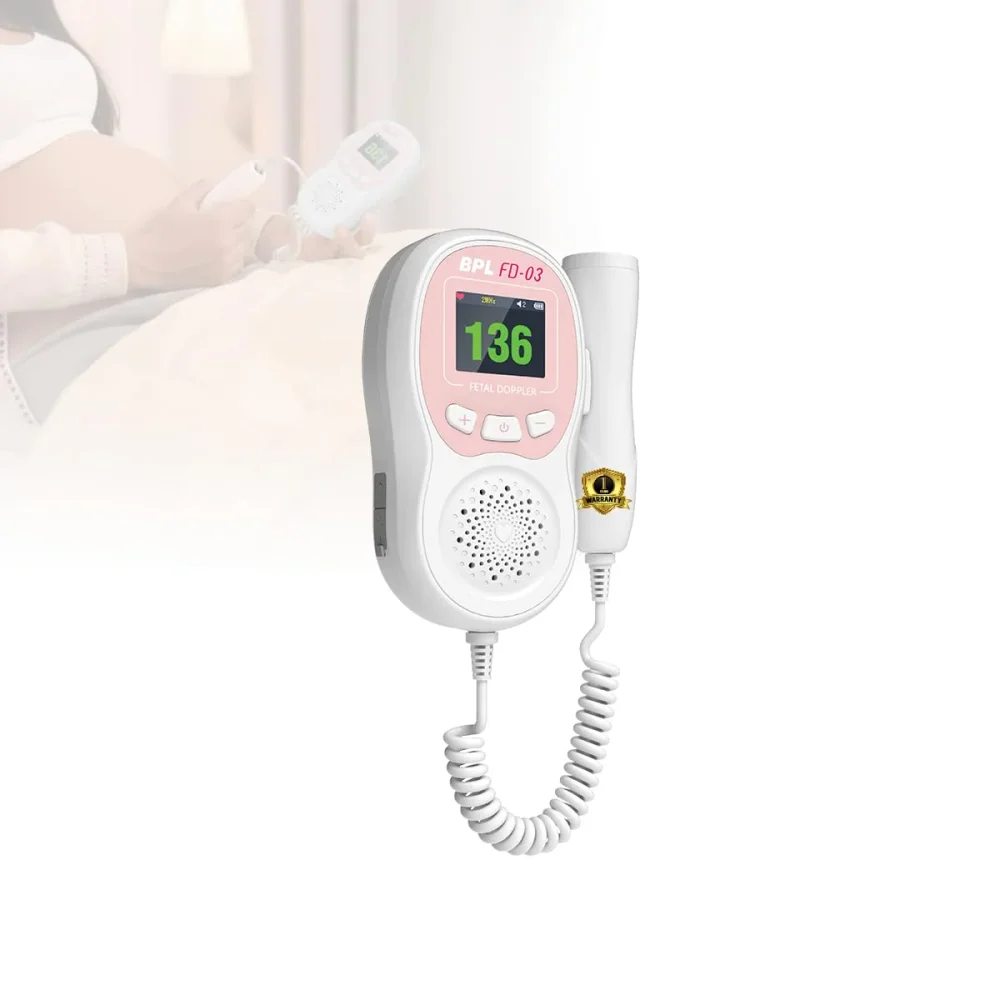 BPL Medical Technologies FD-03 Fetal Doppler for Home and Clinic Use - Healthcare & Medical by Accurate Surgicals
