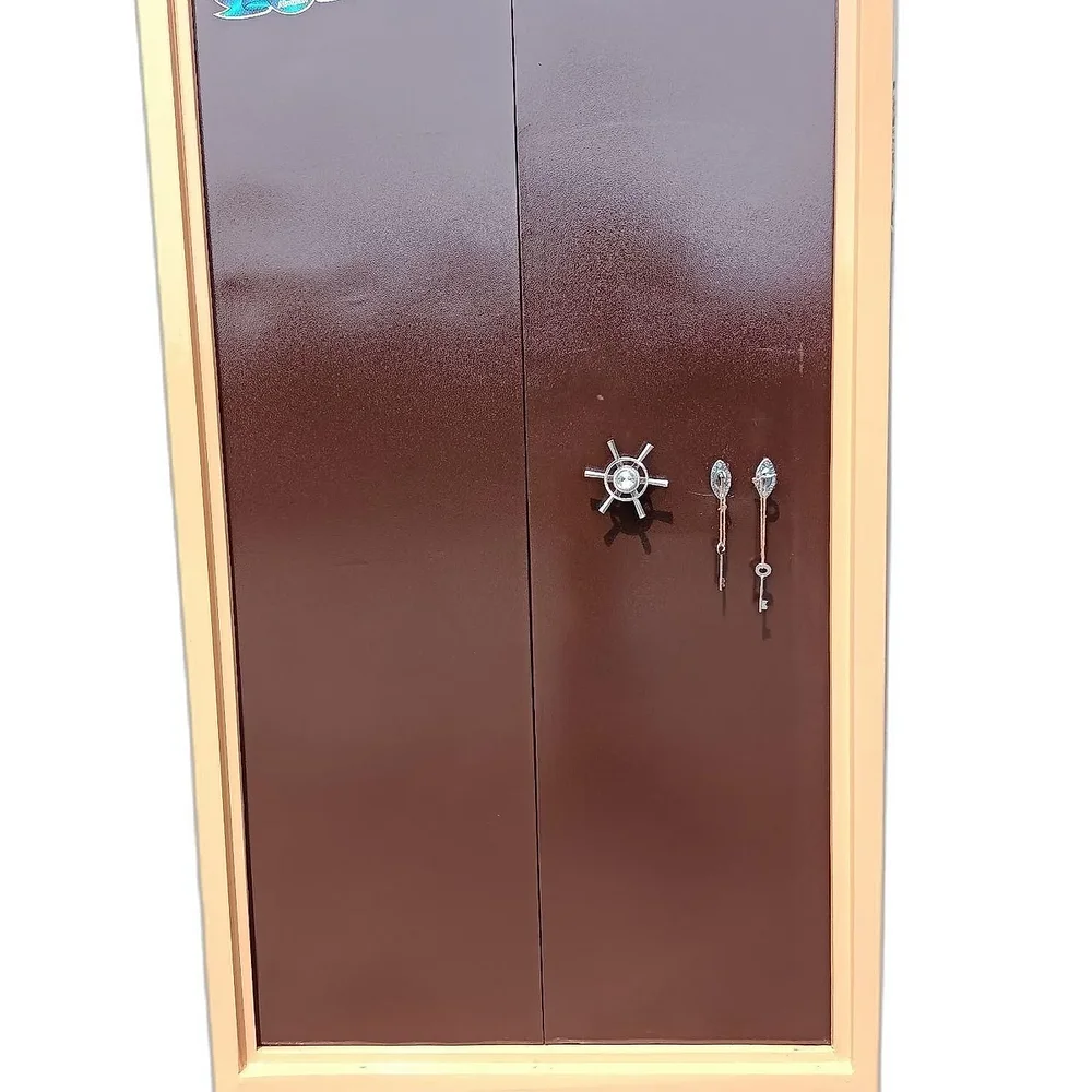 Polished Brown Iron Almirah - Furniture & Interiors by M/S. Atika Safe