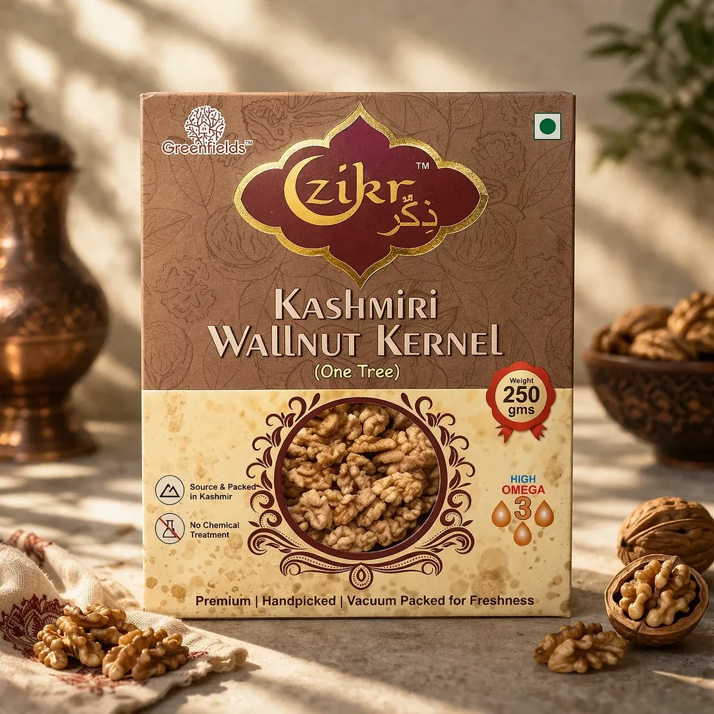 Kashmiri Walnut Kernels - Food & Agriculture by Greenfields Agrovet Industries