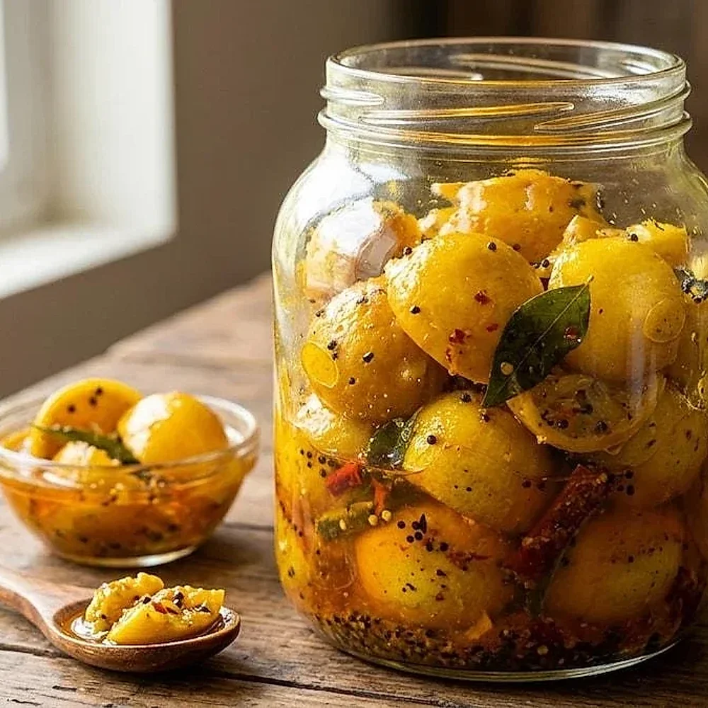 Tangy Savory Lemon Pickle - Food & Agriculture by Sarvopari Global