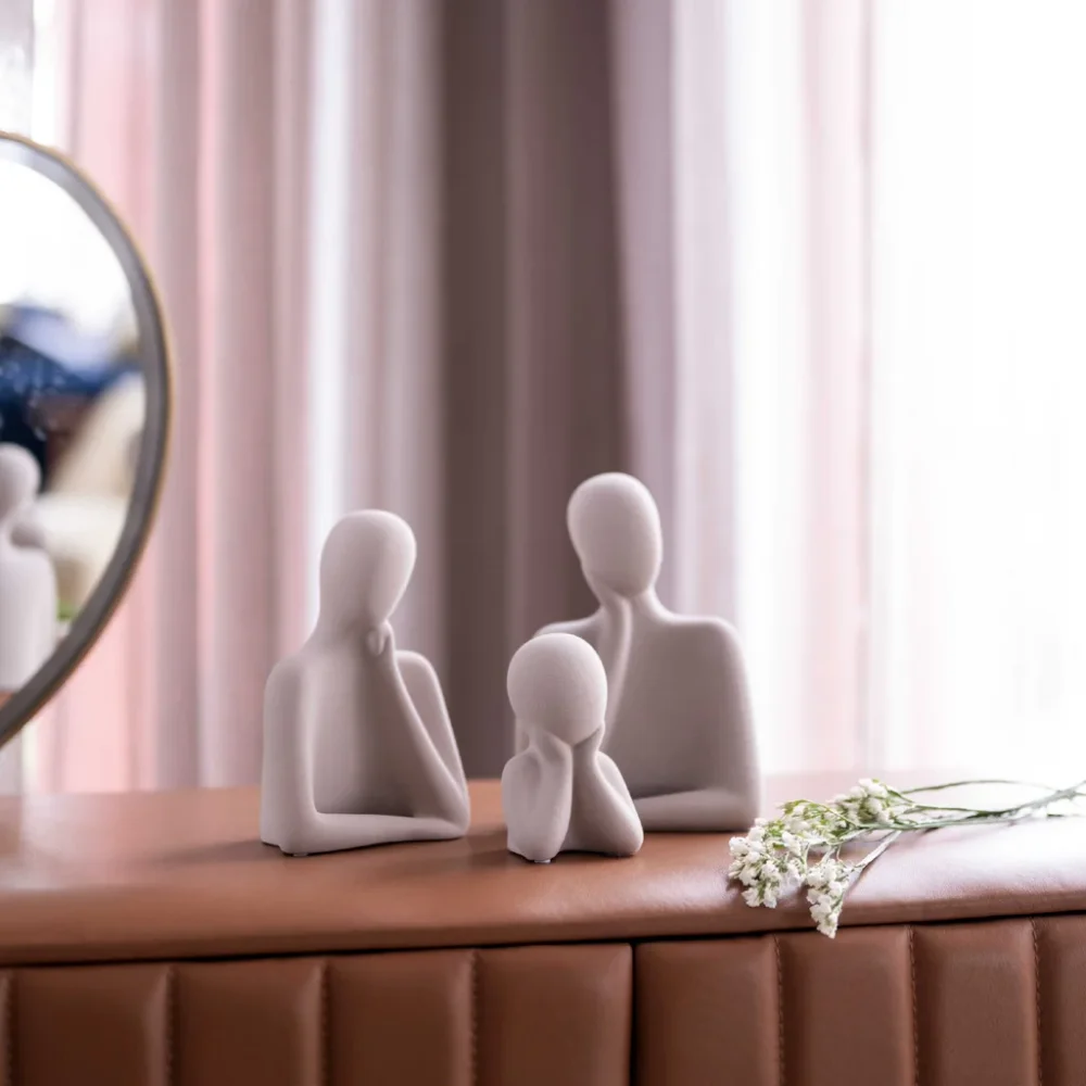 Figurative Tabletop Curio - Home & Kitchen by Wooden Owl Design Pvt. Ltd.