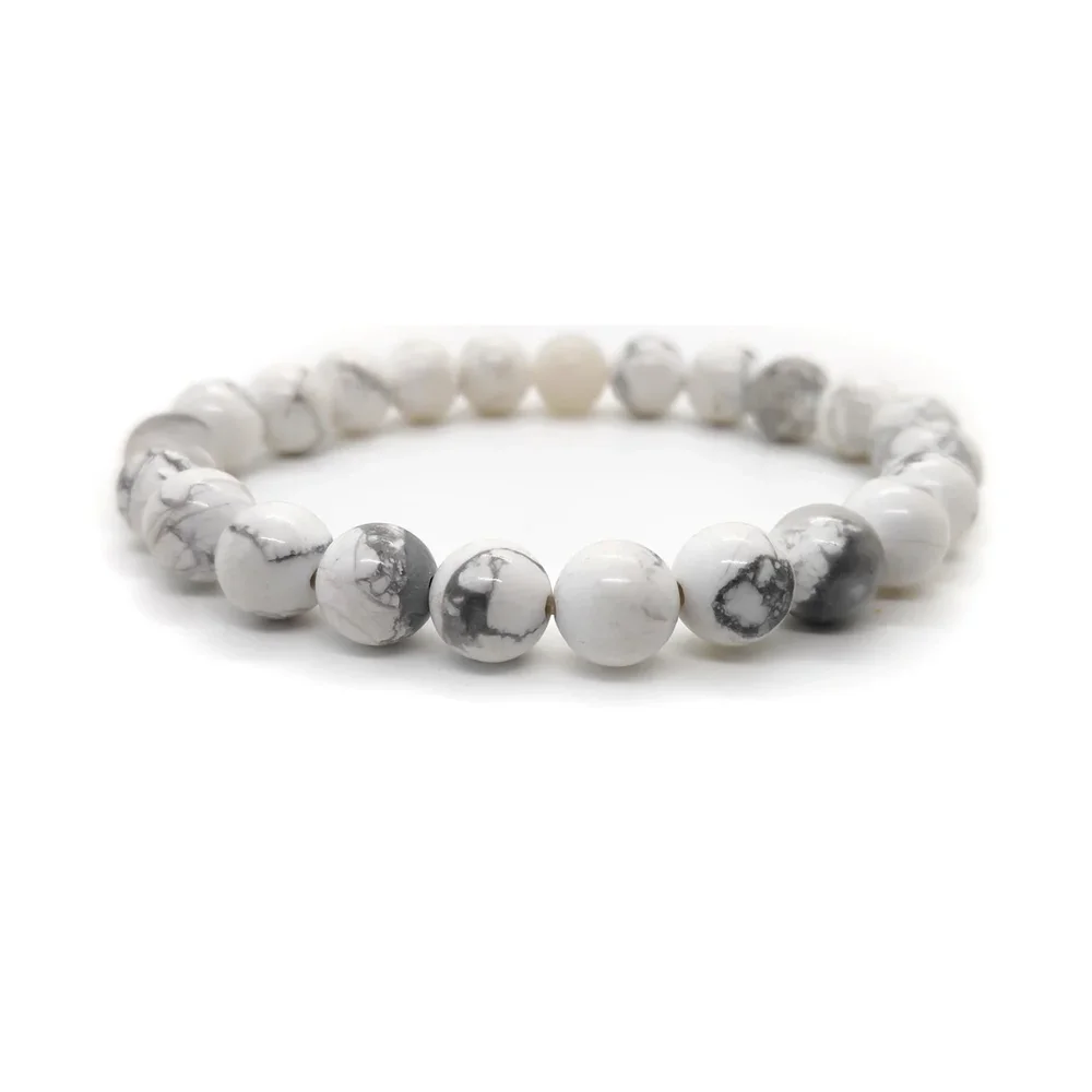 Howlite Gemstone Bracelets - Gems & Jewelry by Zairish Global
