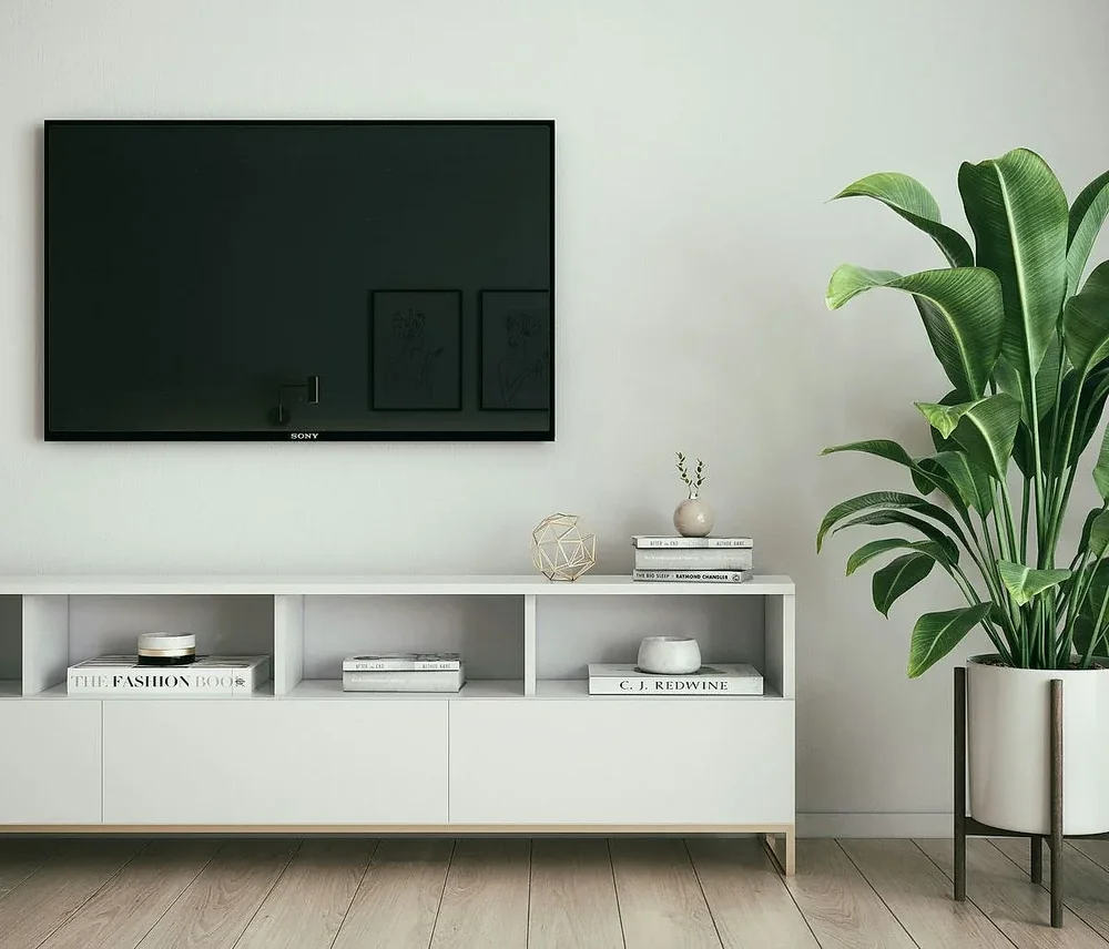 Modern Television Entertainment Unit - Furniture & Interiors by Atri Designs and Constructions