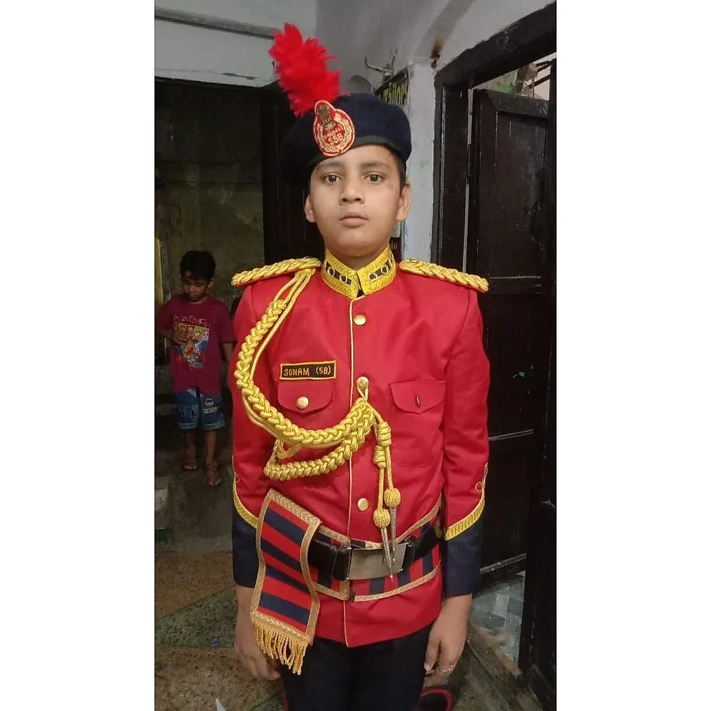 Poly Viscose Marshal Cadet Force Band Uniform - Textiles & Apparel by Bharat Band Uniform