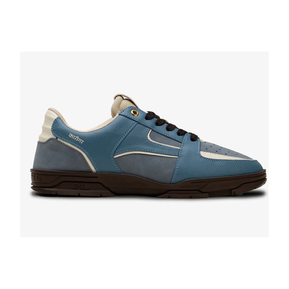 Karigar Cobalt Vegan Suede Low-Top Sneakers - Footwear, Bags & Leather Goods by Disruptive Fashion Pvt. Ltd.