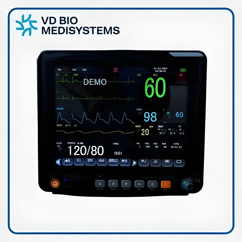 VD-9000T Cardiac Monitor with Touch Screen Display - Healthcare & Medical by VD Bio Medisystems