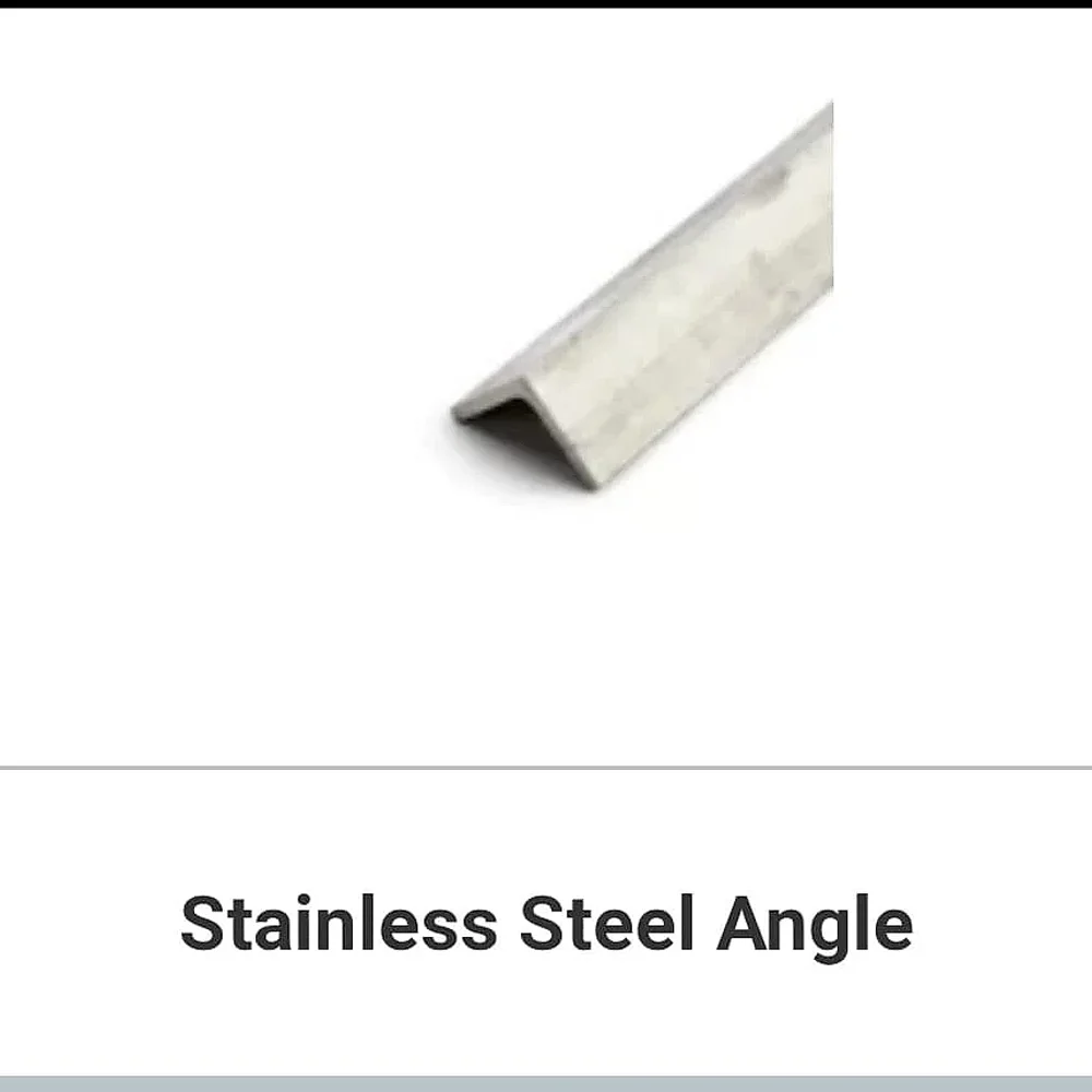 Stainless Steel Angle - Metals & Alloys by Hind Corp.