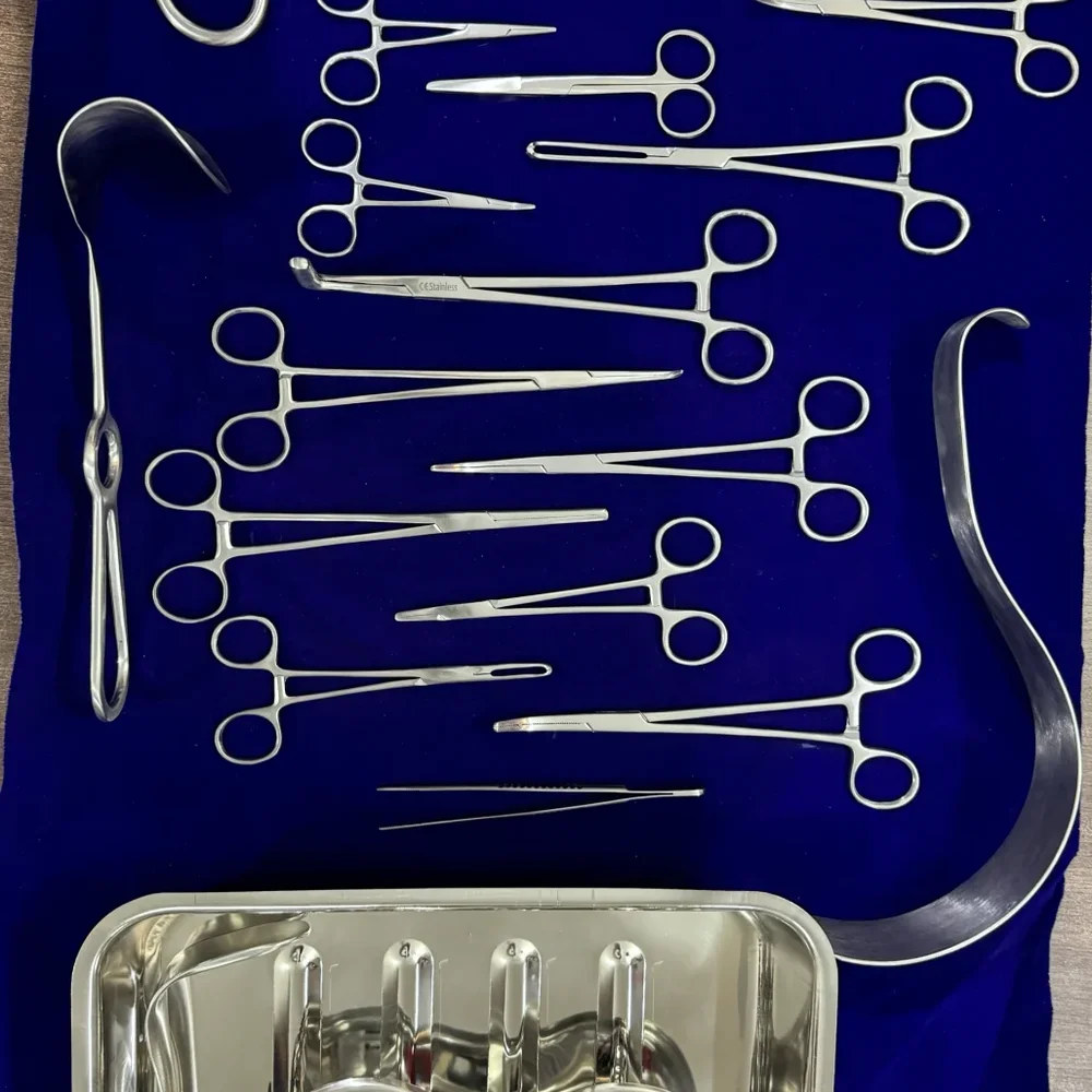 Stainless Steel Hysterectomy Set - Healthcare & Medical by Retractor Surgical Industries