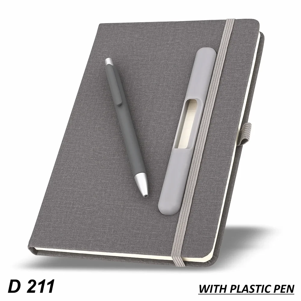 Corporate Diary with Pen Holder - Paper & Stationery by Prime Custom Gift