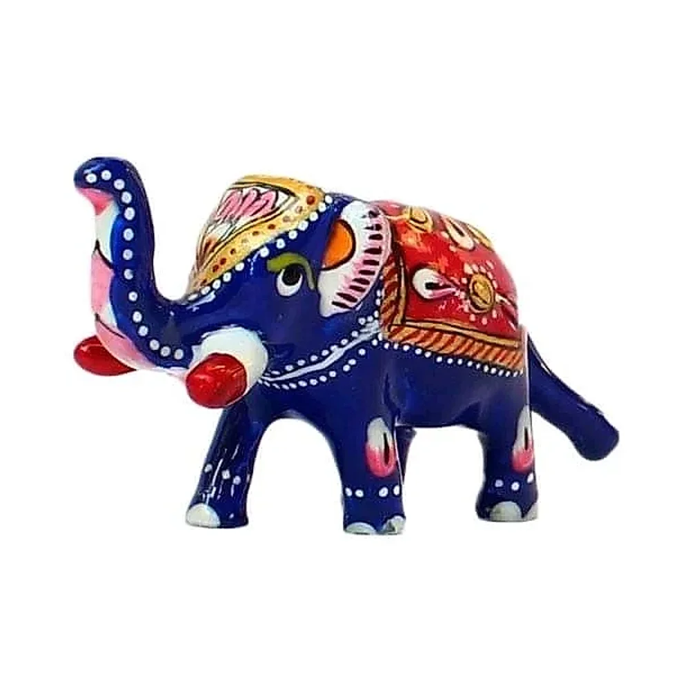 Handmade Metal Elephant Figurine - Home & Kitchen by Lav Craft