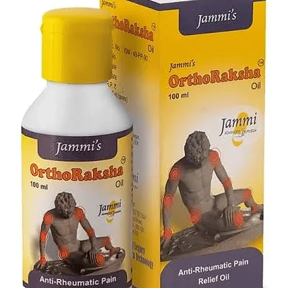 Jammi Orthoraksha Pain Relief Oil - Healthcare & Medical by Ayurweb