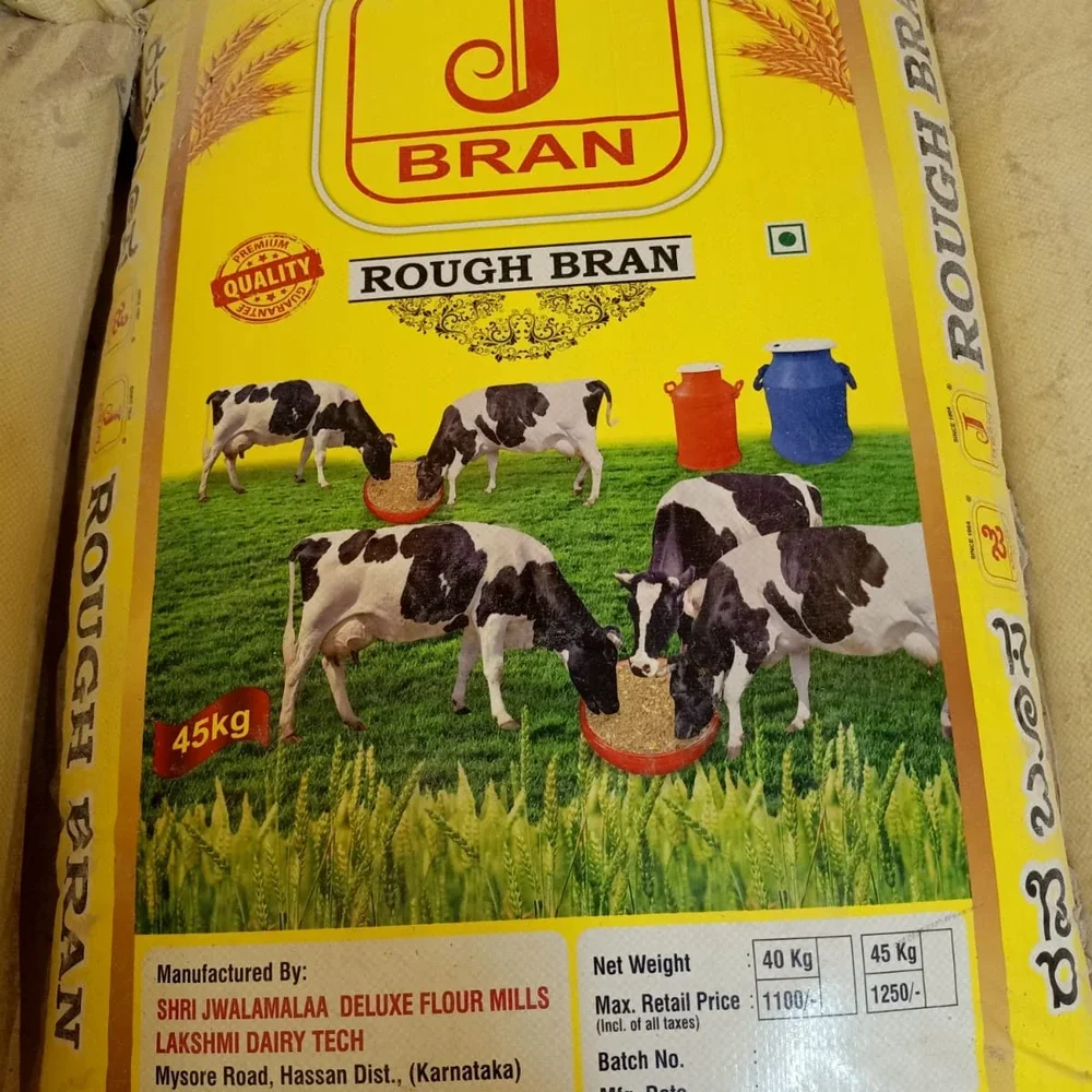 J Bran Coarse Grain Wheat Bran for Dairy Cattle - Food & Agriculture by Indian Traders