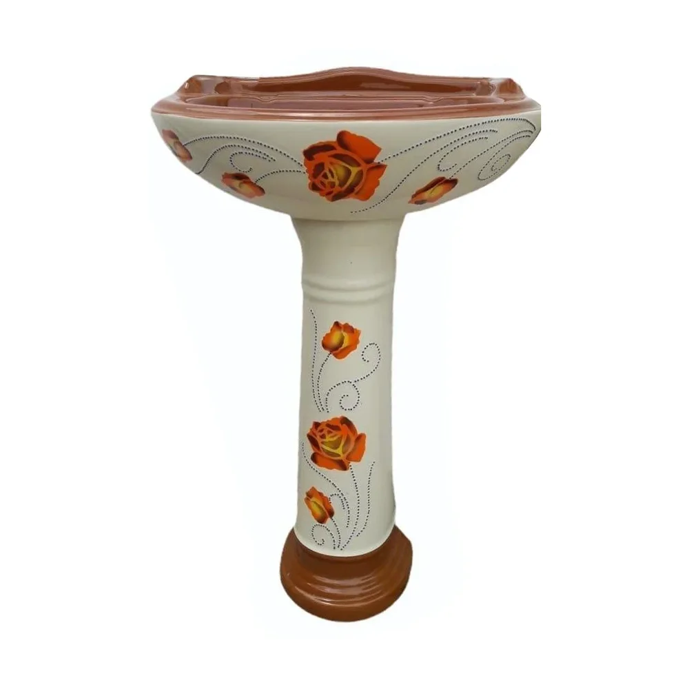 Pedestal Wash Basin - Construction & Building Materials by Akash Enterprises