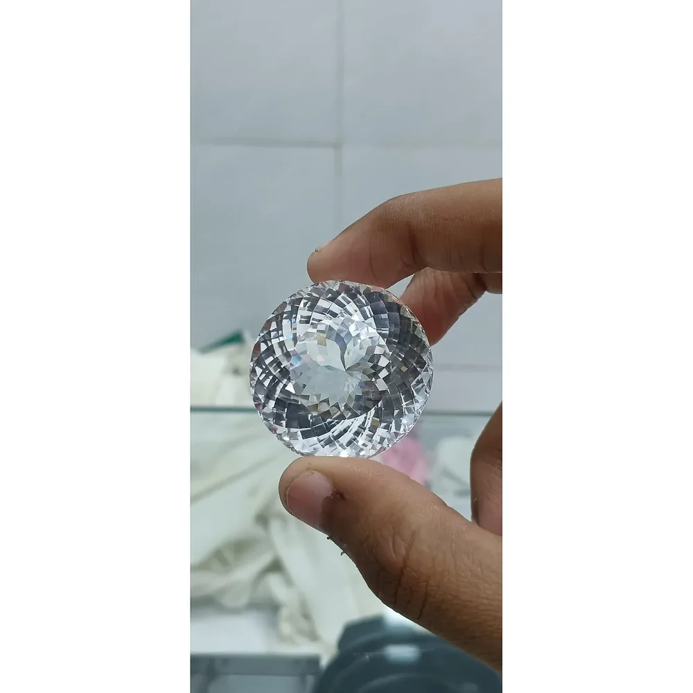White Sapphire Stone - Gems & Jewelry by Adnan Gems Art