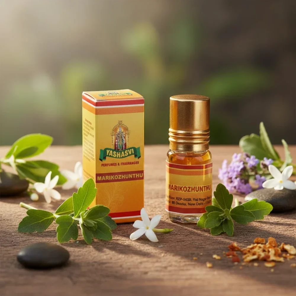 Yashasvi Marikozhunthu Natural Handmade Fragrance Oil 3 ML - Beauty & Personal Care by Yashasvi Perfumes and Fragrances