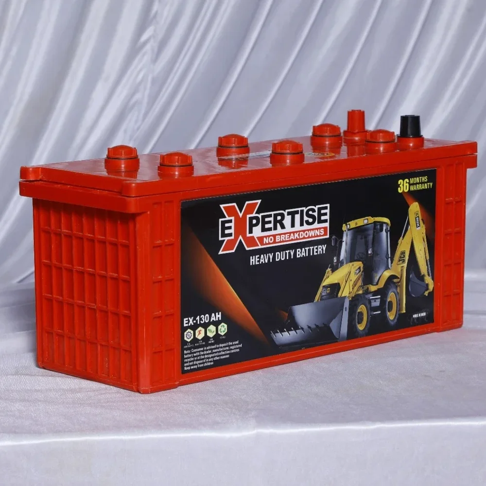 EXPERTISE EX-130 AH Heavy Duty Battery - Automotive & Transport by Expertise Battery Manufacturers