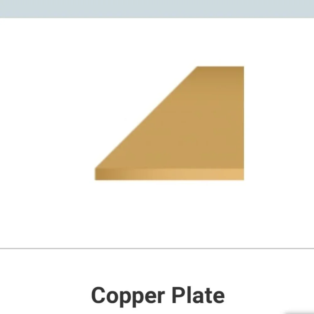Copper Plates Sheets - Metals & Alloys by Hind Corp.