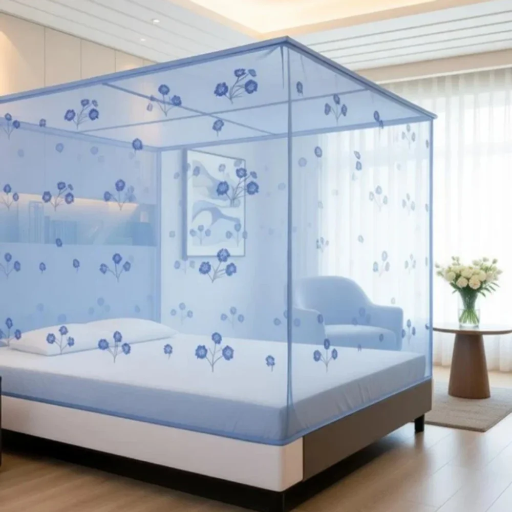 Rectangular Double Bed Mosquito Net - Home & Kitchen by Sifat Multi Store