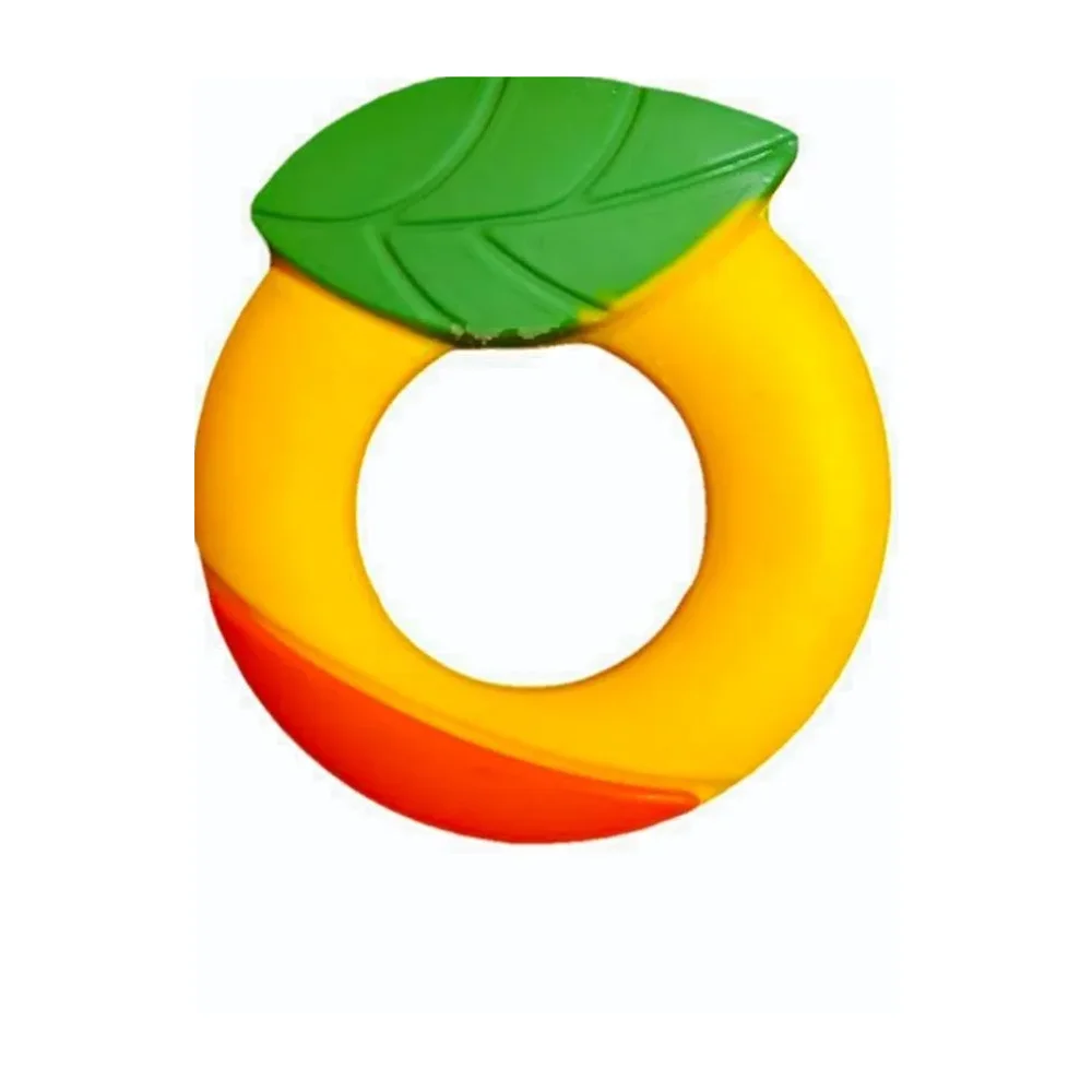 Orange Silicone Fruit Teether - Plastics & Rubber by Shree Anant International