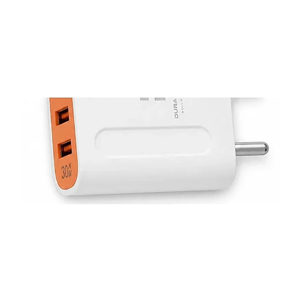 Durastrand 30W Dual USB Charger with Data Cable - Electronics & Electrical by Syncore Technologies