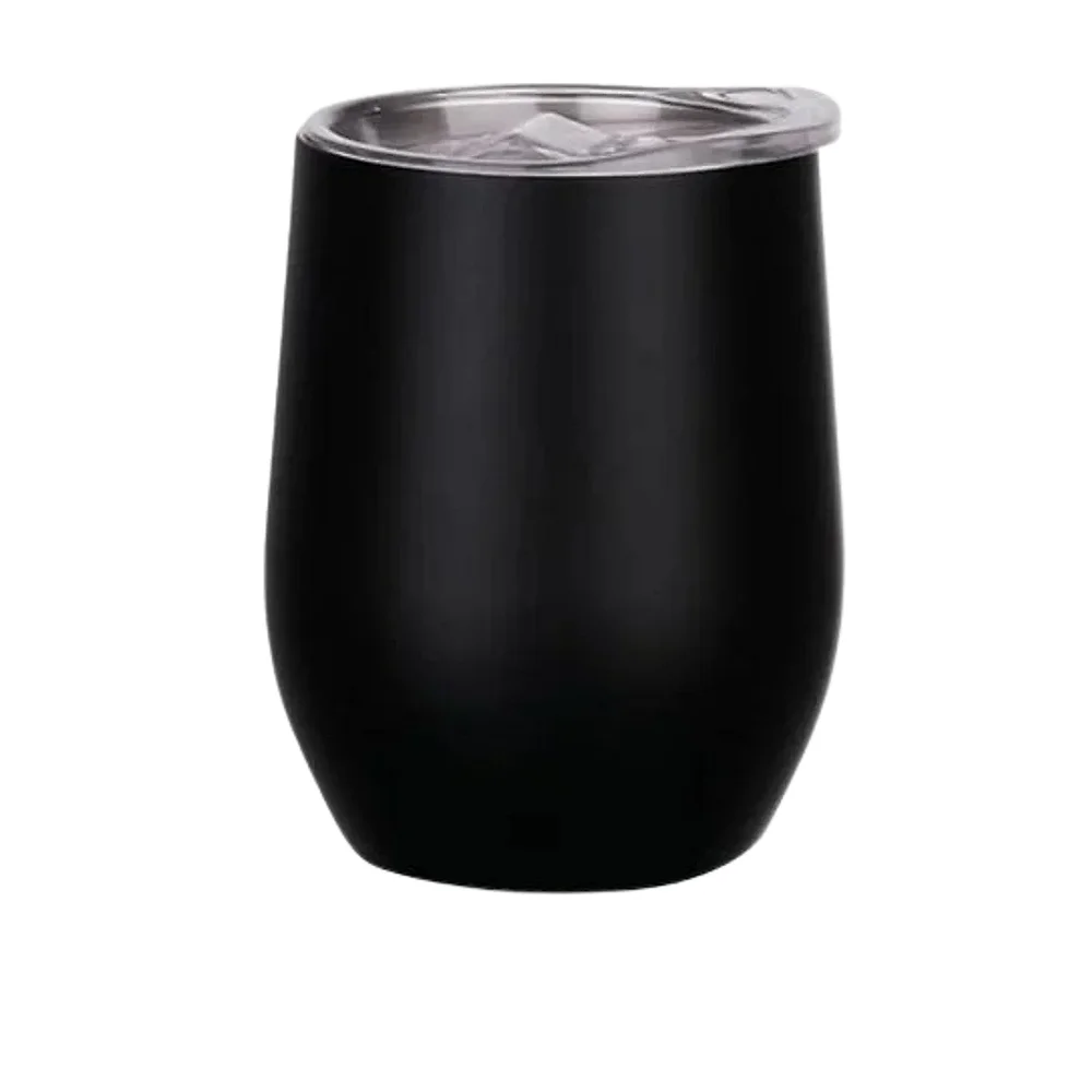 Stainless Steel Vacuum Insulated Coffee Tumbler Mug, 350 ML - Home & Kitchen by Y K Trading