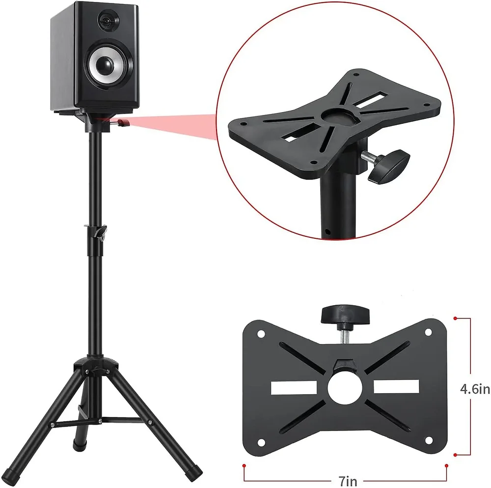 Metal Tripod Speaker Stand SPS-502 M - Electronics & Electrical by Audiovan Tech Mumbai