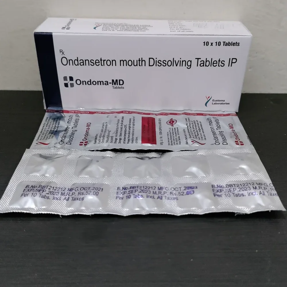 Ondama-md Tablet (ondansetron Mouth Dissolving Tablet) - Healthcare & Medical by Eustoma Laboratories Pvt. Ltd.