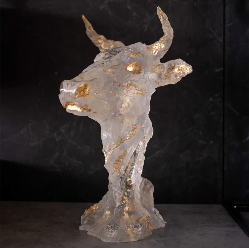 Spiritual Animal Sculpture - Handicrafts & Gifts by Wooden Owl Design Pvt. Ltd.