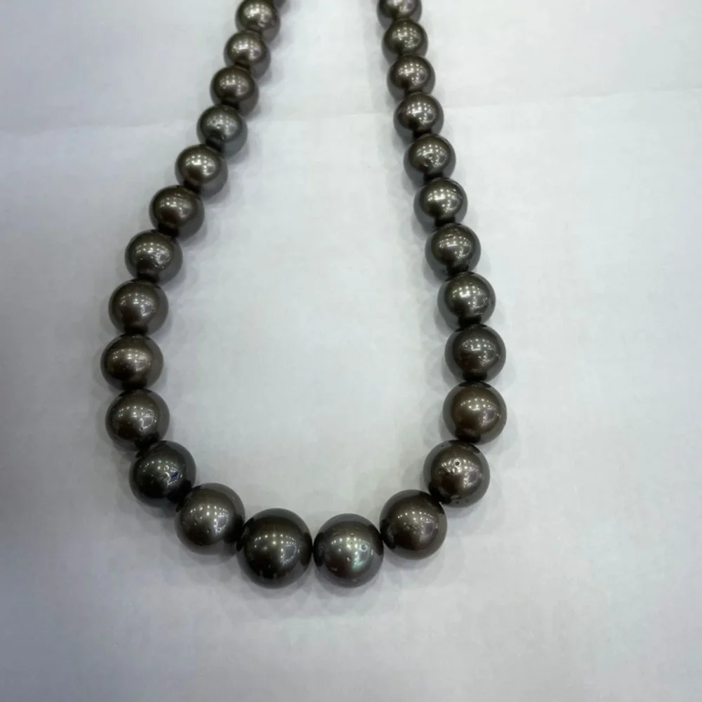 Tahitian Pearl Necklace Good Luster - Gems & Jewelry by Adnan Gems Art