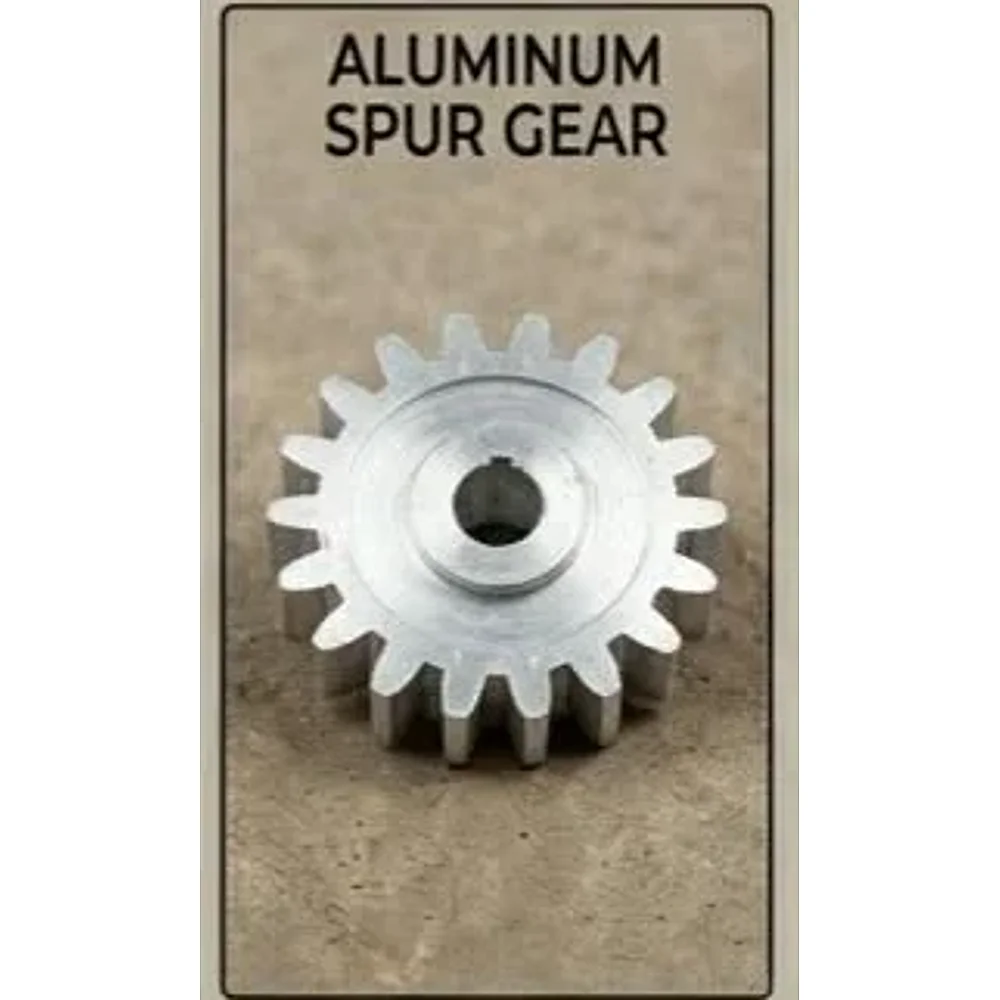 Aluminum Spur Gear with Keyway - Metals & Alloys by Shree Devi Precision Engineering
