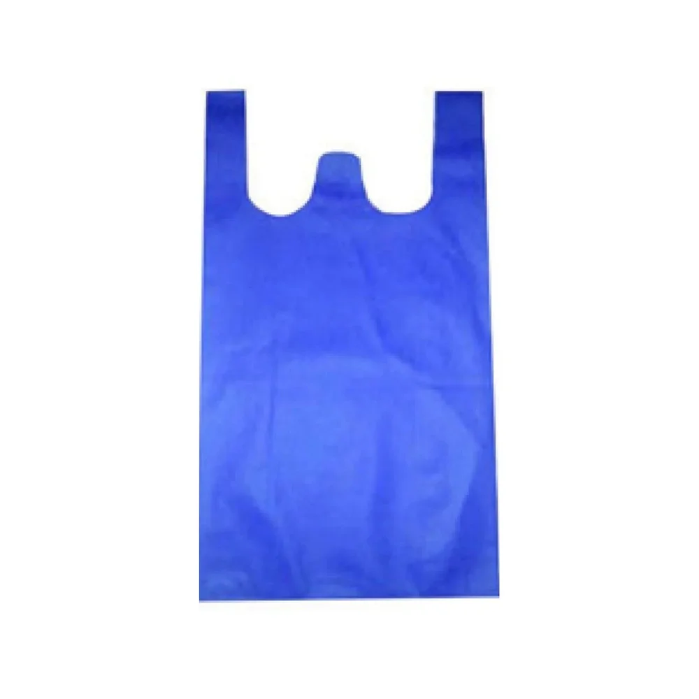 W Cut Blue Non Woven Carry Bag - Footwear, Bags & Leather Goods by Praveen Aqua Riseres