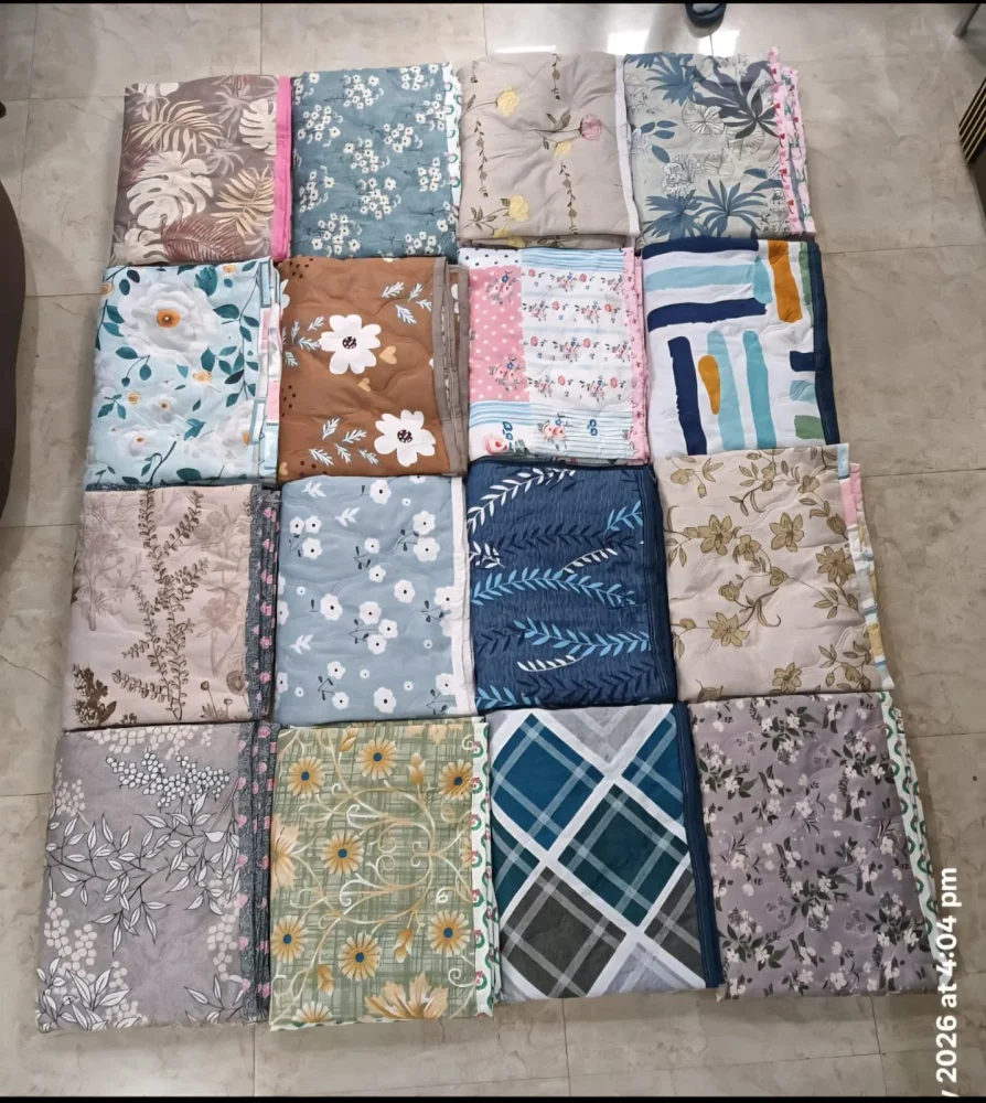 Double Quilted Comforter - Textiles & Apparel by Shiv Traders