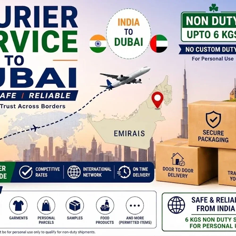 International Non-Duty Courier Service up to 6 Kgs - Business & Professional Services by Aamir Khan Realtors