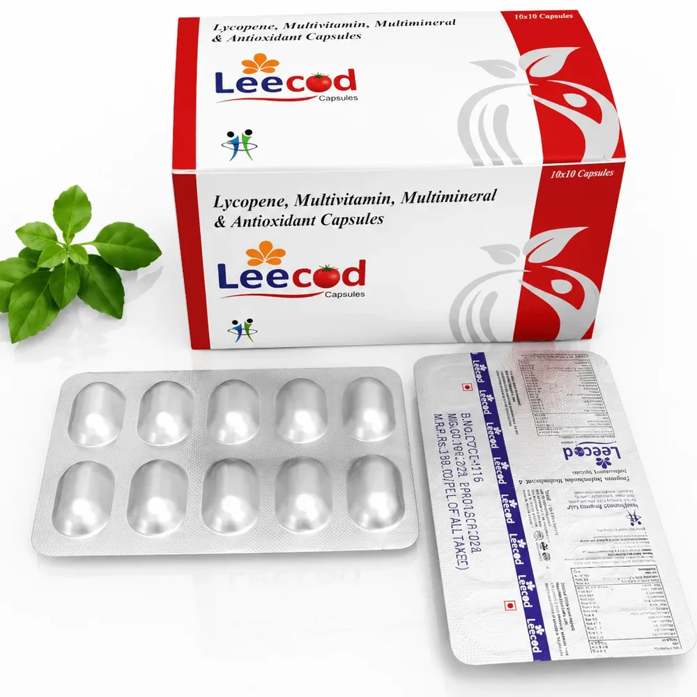 LeeCod Lycopene Multivitamin Multimineral Antioxidant Capsules - Healthcare & Medical by Healthserch Pharma LLP