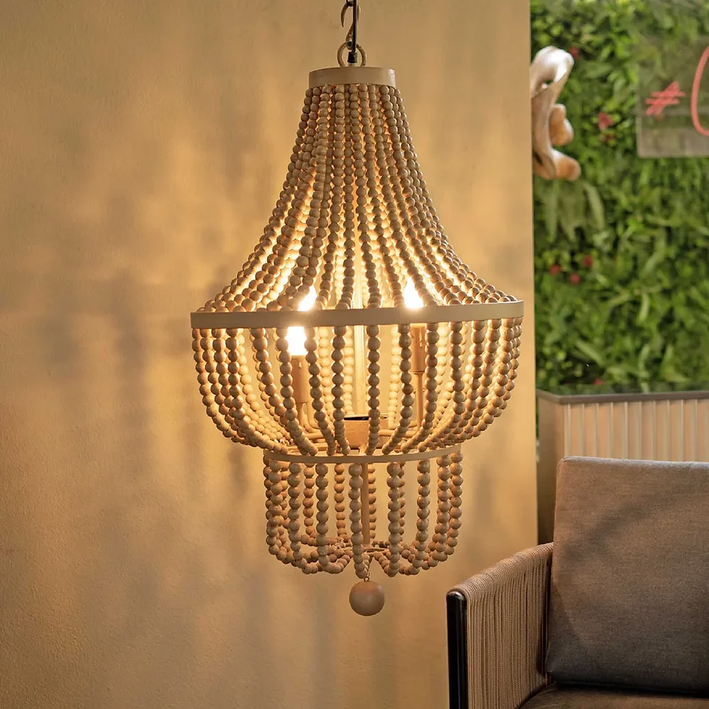 Feminine Elegant Chandelier - Furniture & Interiors by Wooden Owl Design Pvt. Ltd.
