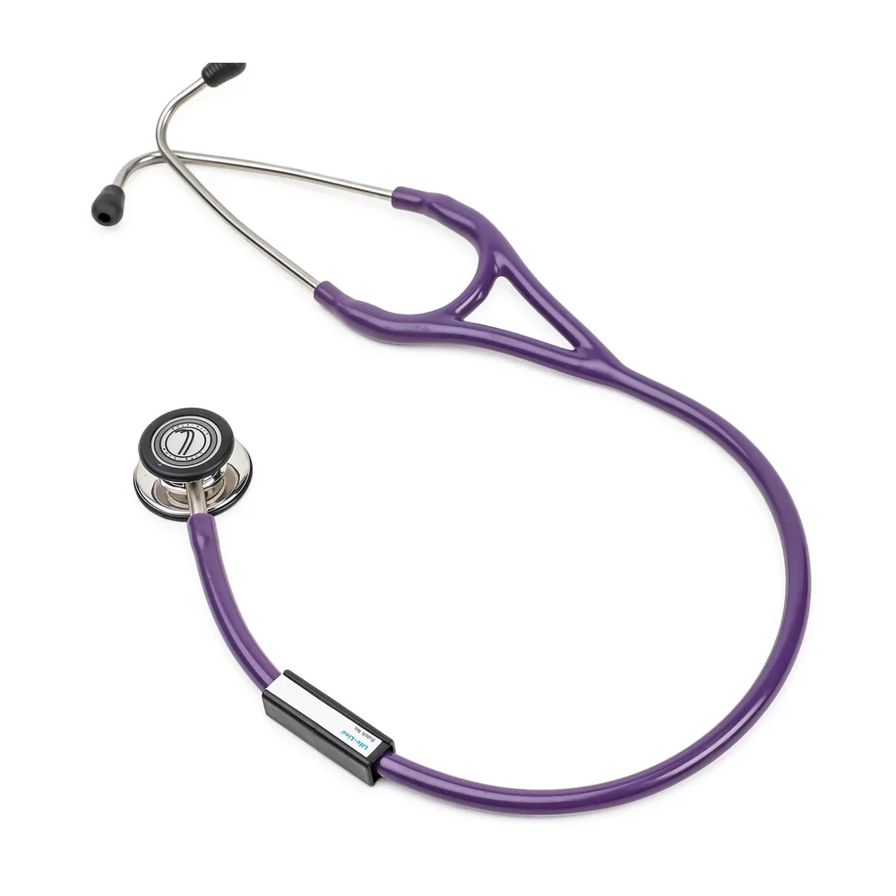 Life-Line L1-Steel Purple Stethoscope - Healthcare & Medical by Accurate Surgicals