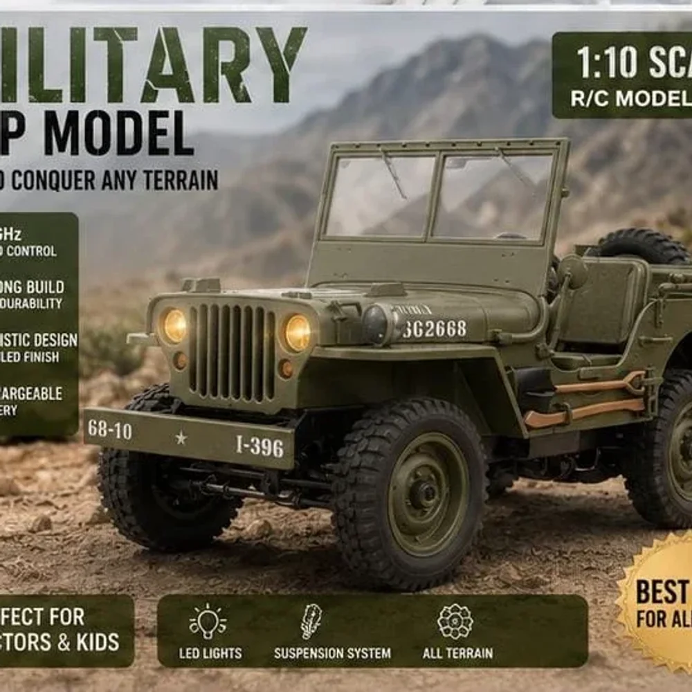 Military Jeep Model Remote Control Car - Sports, Toys & Games by Famous Electronics and Trading