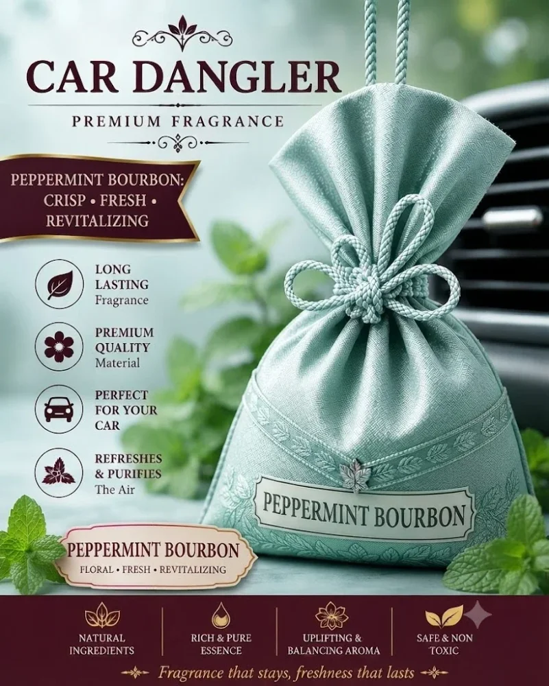 Long-Lasting Fresh Floral Sachet Dangler - Home & Kitchen by Brigis Herbal Products