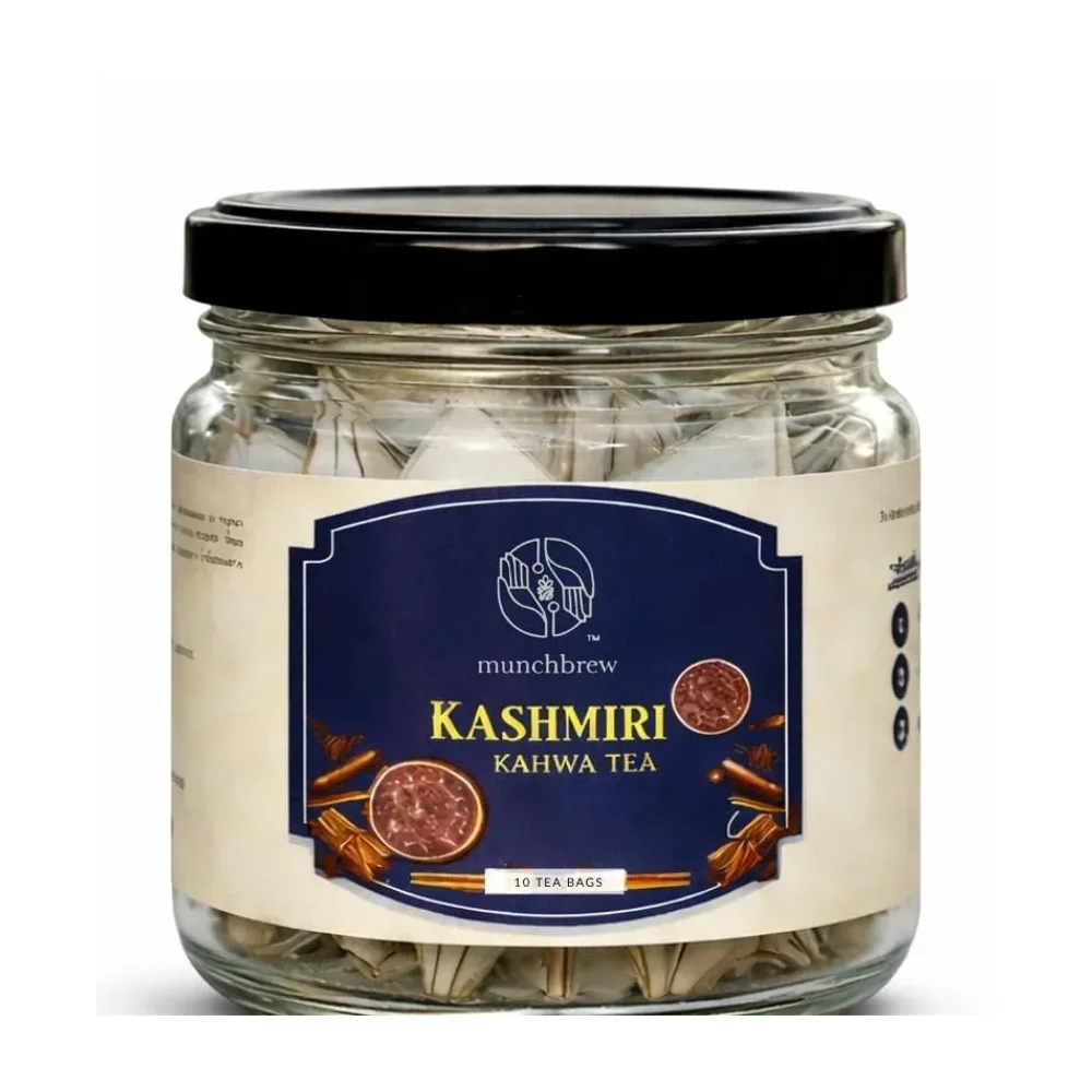 MunchBrew Spicy Kashmiri Kahwa Tea Bags - Food & Agriculture by Innoskape India Pvt. Ltd.