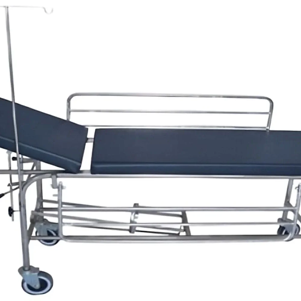 Stainless Steel Patient Stretcher Trolley - Healthcare & Medical by Medicom International