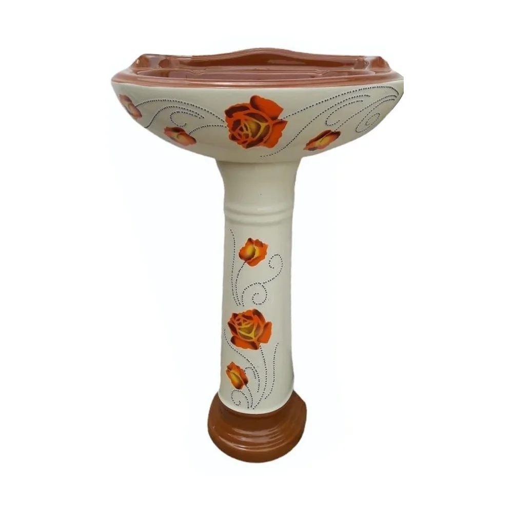Pedestal Wash Basin - Construction & Building Materials by Akash Enterprises